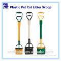 Hot pet accessory dog cleaning item long handle portable litter pooper scooper for dog cat jaw claw rake spring